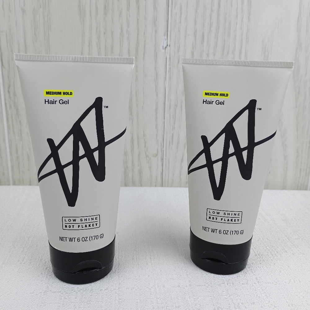 W By Jake Paul Hair Gel for Men, Low Shine, 6 Fl Oz set of 2 medium hold